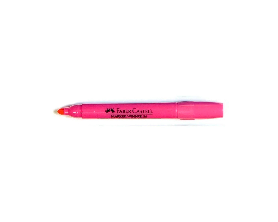 MARCADOR FABER 56 AGUA ROSA P/RED