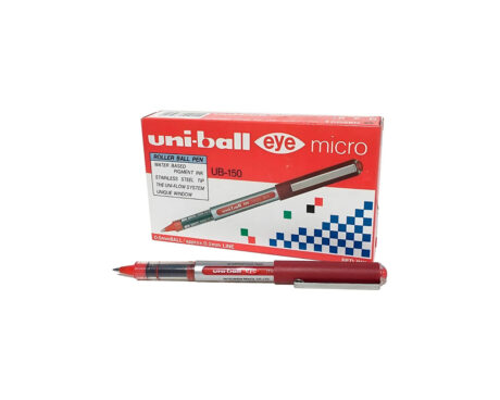 BOLIGRAFO UNI UB-150 0.5 EYE MICRO ROJO