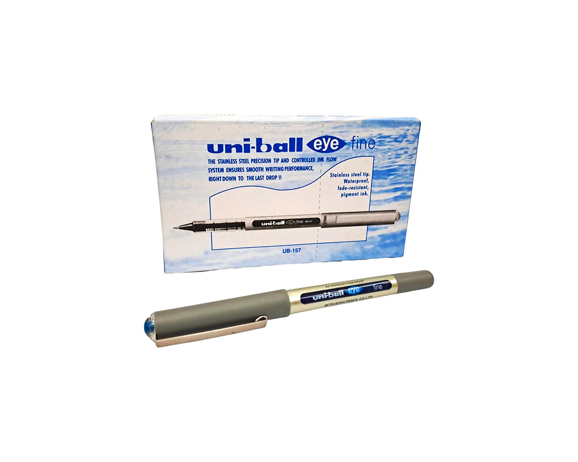BOLIGRAFO UNI UB-157 0.7 EYE FINE AZUL