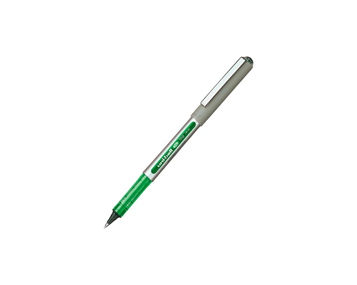 BOLIGRAFO UNI UB-157 0.7 EYE FINE VERDE CLARO
