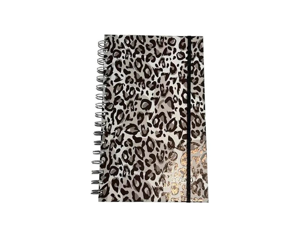 CUADERNO NIVEL 10 A5 -6377- ANIMAL PRINT T/D 120 =