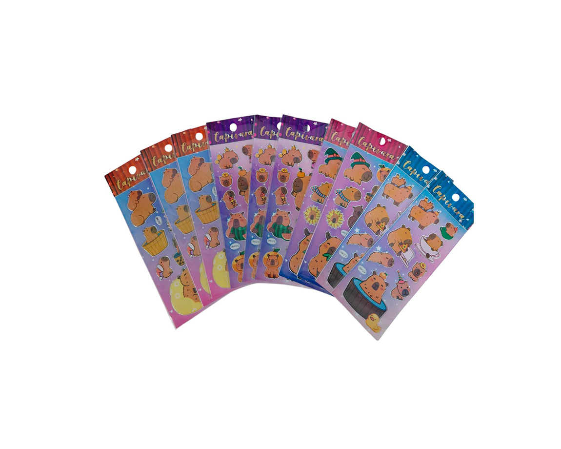 STICKERS CAPYBARA 1 x 10 U.