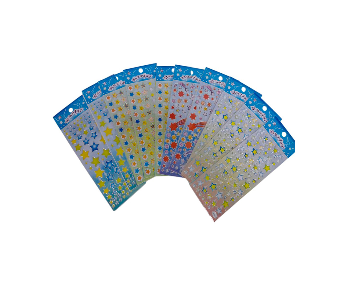 STICKERS ESTRELLA 2 x 10 U.