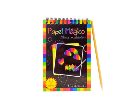 PAPEL MAGICO COLOURS LIBRETA ESPIRAL (12 HJS) 12520