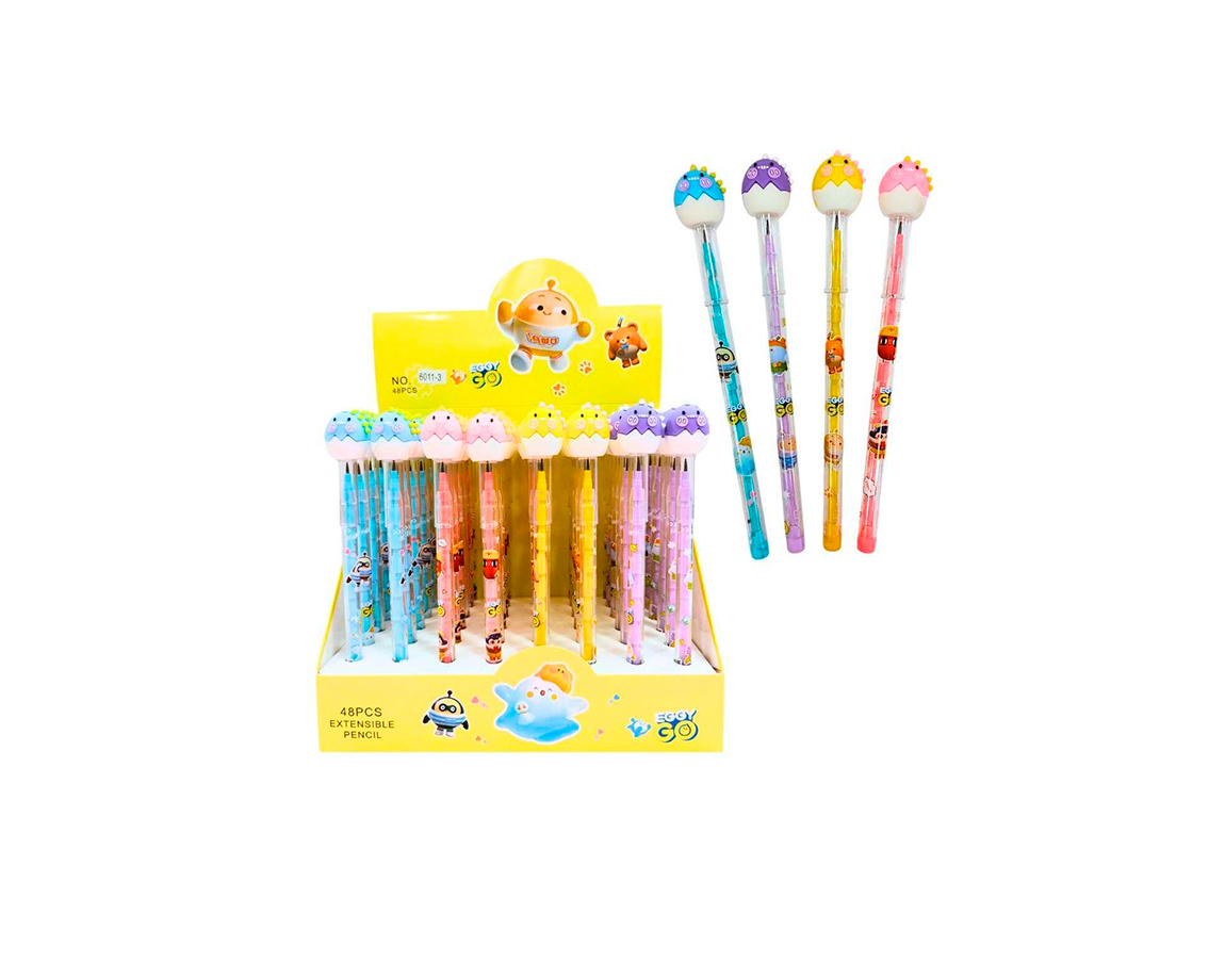LAPIZ COLOURS 27589 HUEVO DINO PUNTAS INTERCAMBIABLES