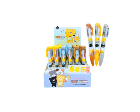 BOLIGRAFO COLOURS 27710 GATOS C/MINIATURA