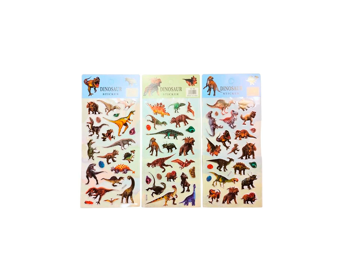 STICKERS COLOURS 28629 DINOSAURIOS