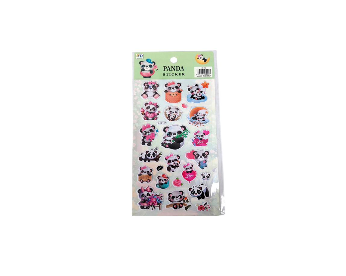 STICKERS COLOURS 28635 PANDA -XHC-