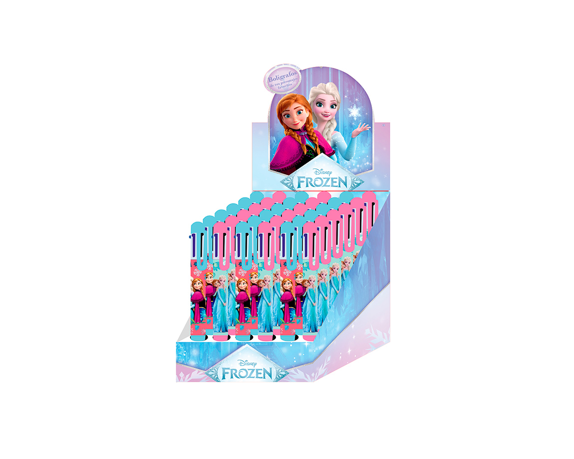 BOLIGRAFO CRESKO FA116 FROZEN 6 COLORES