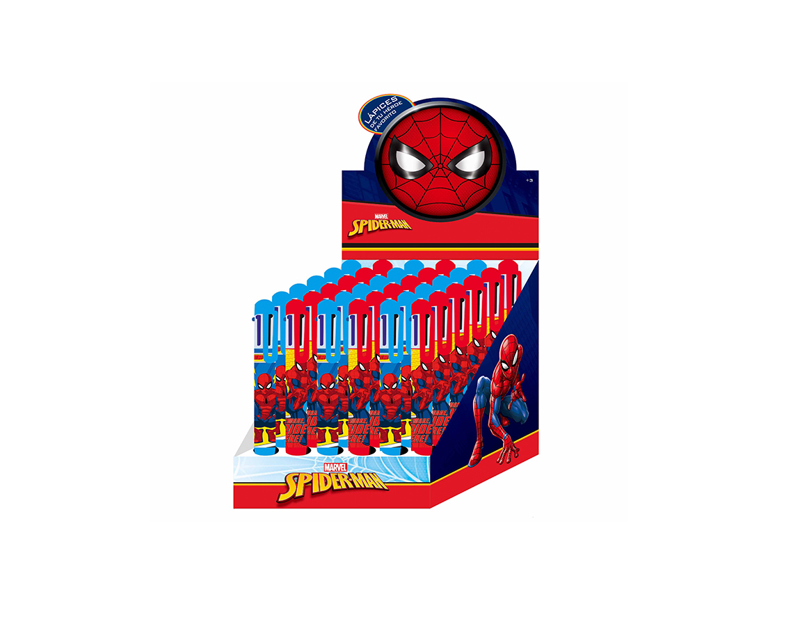 BOLIGRAFO CRESKO HA624 SPIDERMAN 6 COLORES