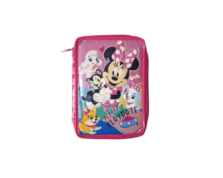 CARTUCHERA CRESKO KM483 MINNIE 1 PISO CON UTILES