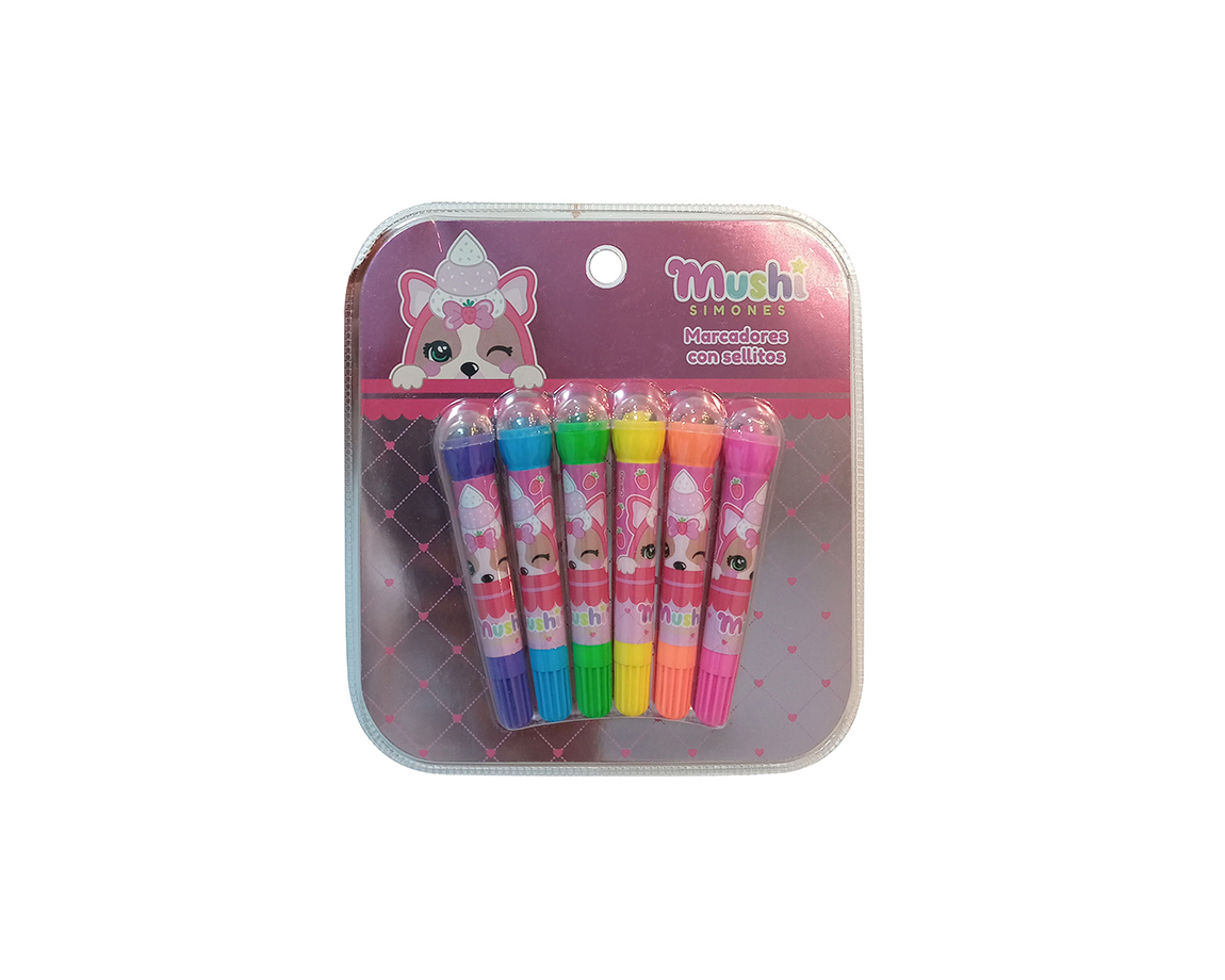 MARCADOR CRESKO SIMONES SI855 C/SELLO x 6 UNID.