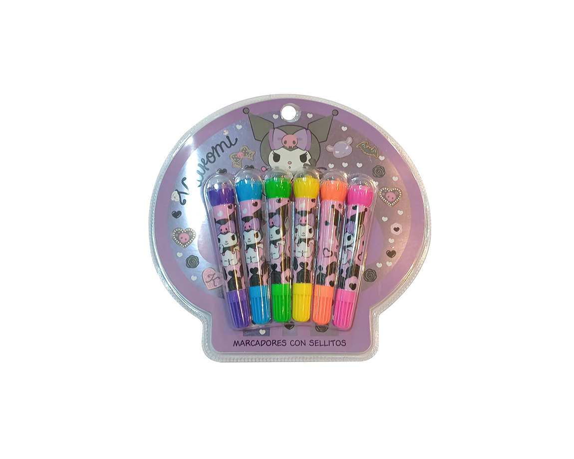 MARCADOR CRESKO KUROMI CON SELLOS SR449