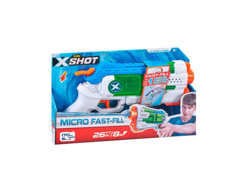 JUGUETE ZURU X-SHOT 56220 WATER BLASTER FAST FILL MICRO (7083)