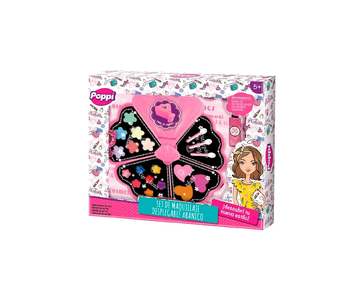 JUGUETE POPPI 5664 SET DE MAQUILLAJES DESPLEGABLE S21517S-1