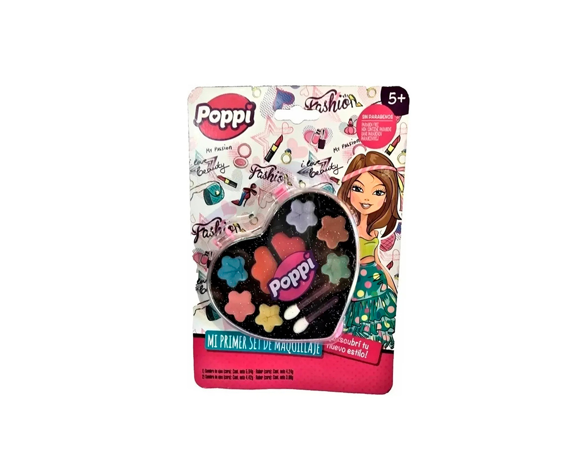 JUGUETE POPPI 5657 MI PRIMER SET DE MAQUILLAJE CHICO S21617D/1-2