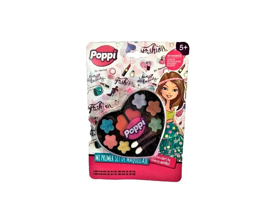JUGUETE POPPI 5658 MI PRIMER SET DE MAQUILLAJE MEDIANO S21660L/1-2