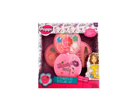 JUGUETE POPPI 5659 SET DE MAQUILLAJE DESPLEGABLE 360° S22058A