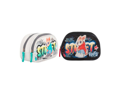 CARTUCHERA FOOTY F264040 2 CIERRES STREET STYLE