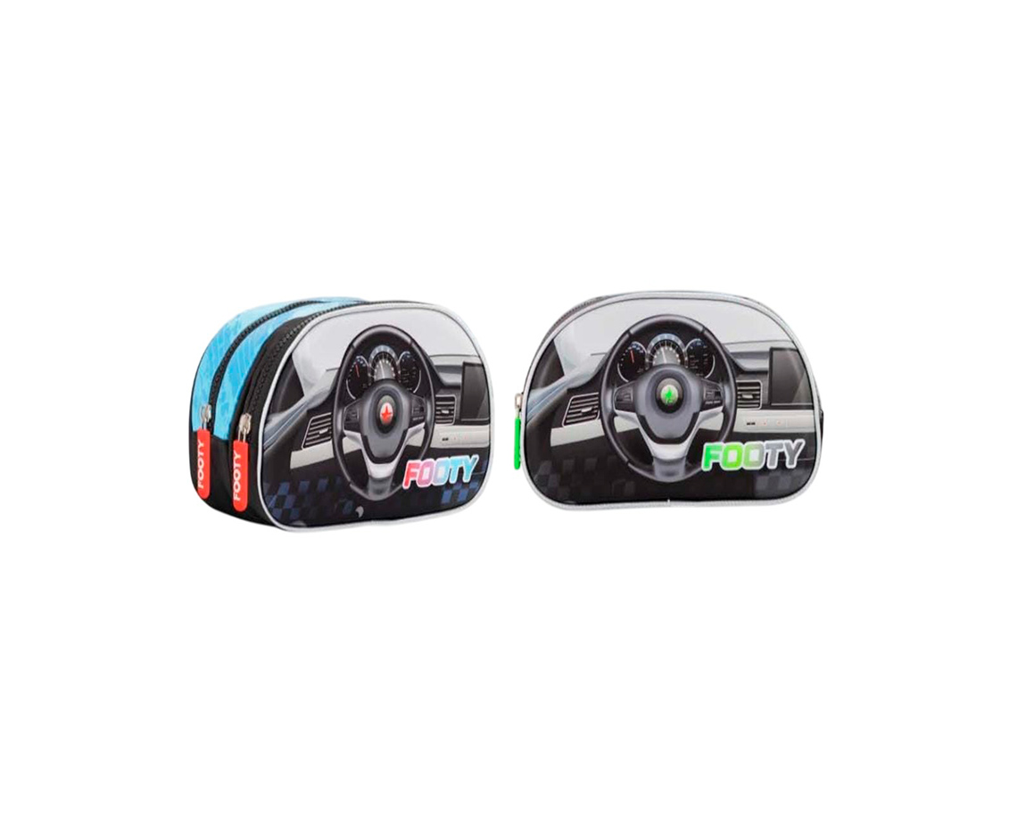 CARTUCHERA FOOTY F264080 2 CIERRES F1 RACE
