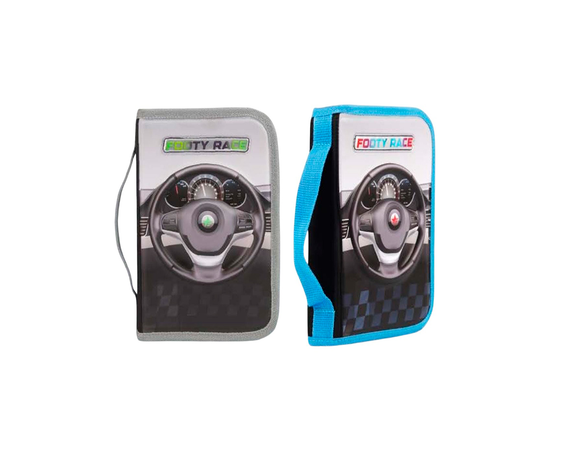 CARTUCHERA FOOTY F264084 RIGIDA 1 CIERRE F1 RACE