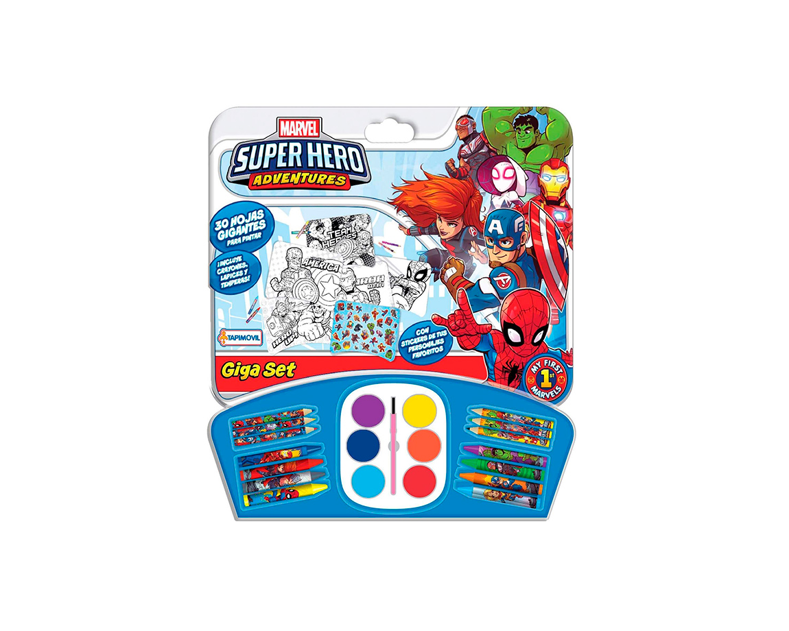 SET SUPER HERO VSP03298 GIGA SET