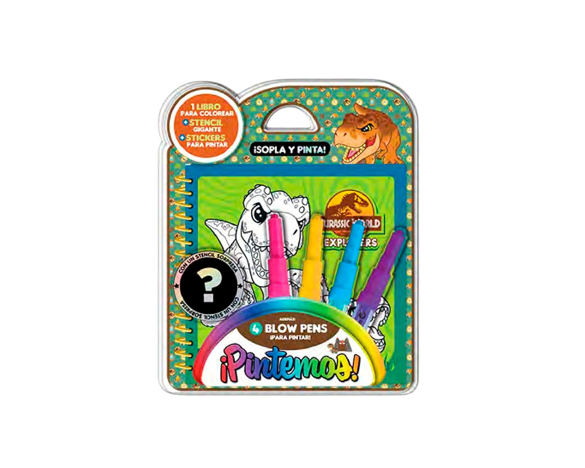 LIBROS VERTICE 6584 PINTEMOS N° 1 JURASSIC