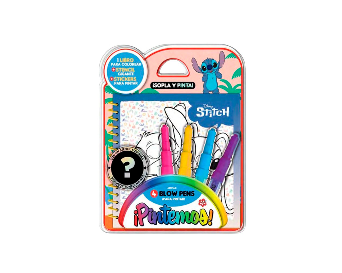 LIBROS VERTICE 6587 PINTEMOS N°4 STITCH