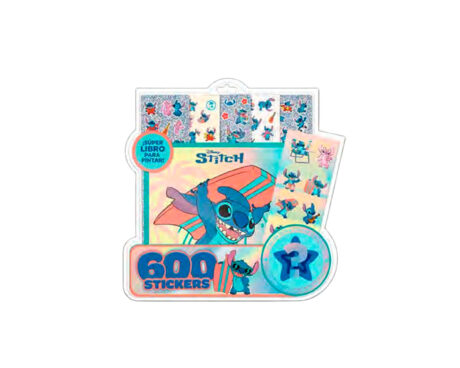 LIBROS VERTICE 6365 600 STICKERS N°5 STITCH