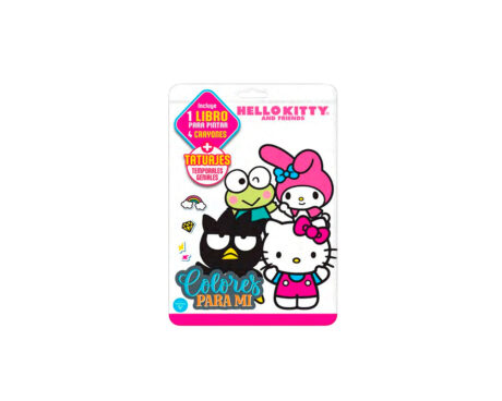 LIBROS VERTICE 6545 COLORES PARA MIS TATUAJES N°4 HELLO KITTY & FRIENDS