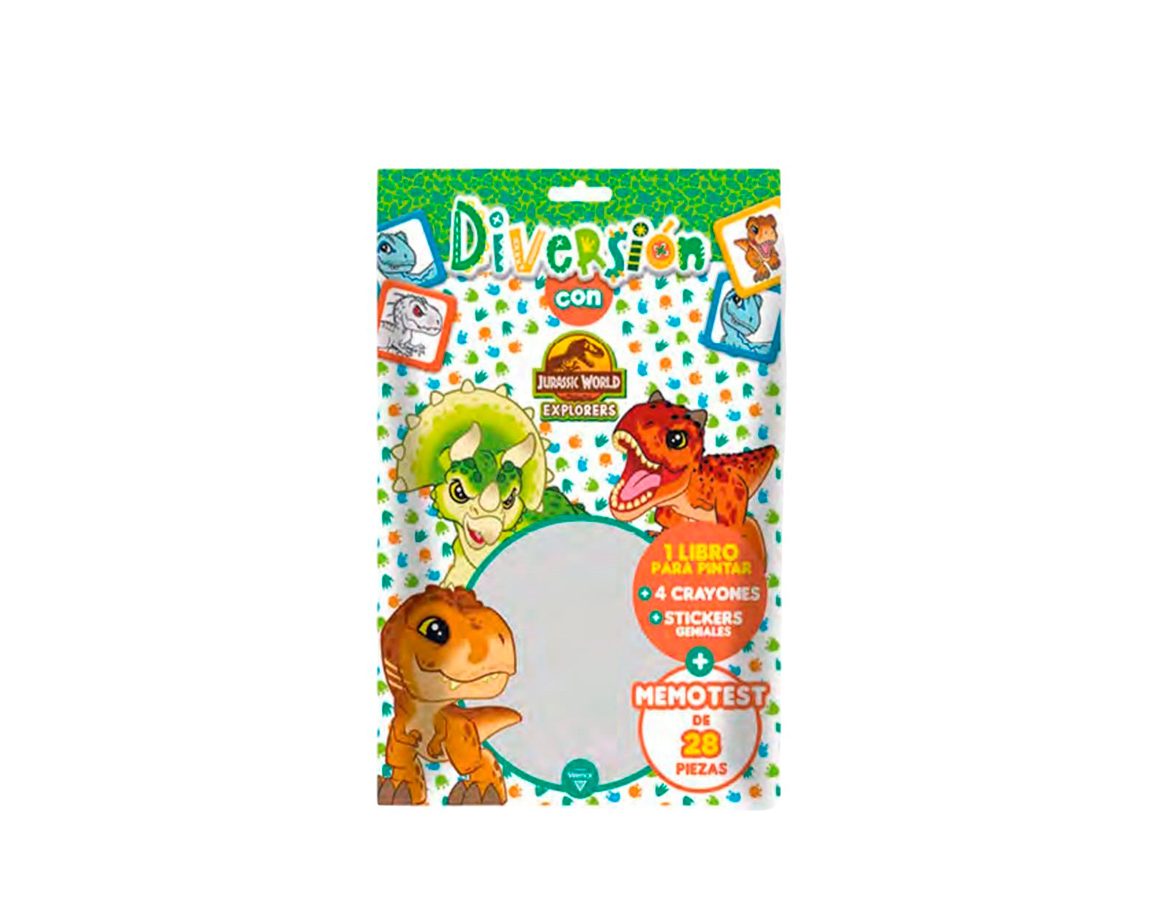 LIBROS VERTICE 6502 FLOW PACK DIVERSION N°2 JURASSIC