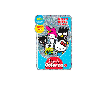 LIBROS VERTICE 6519 SUPER COLOREA N°2 HELLO KITTY & FRIENDS