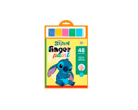 LIBROS VERTICE 6568 CAJA PINTURA PARA DEDOS N°2 STITCH