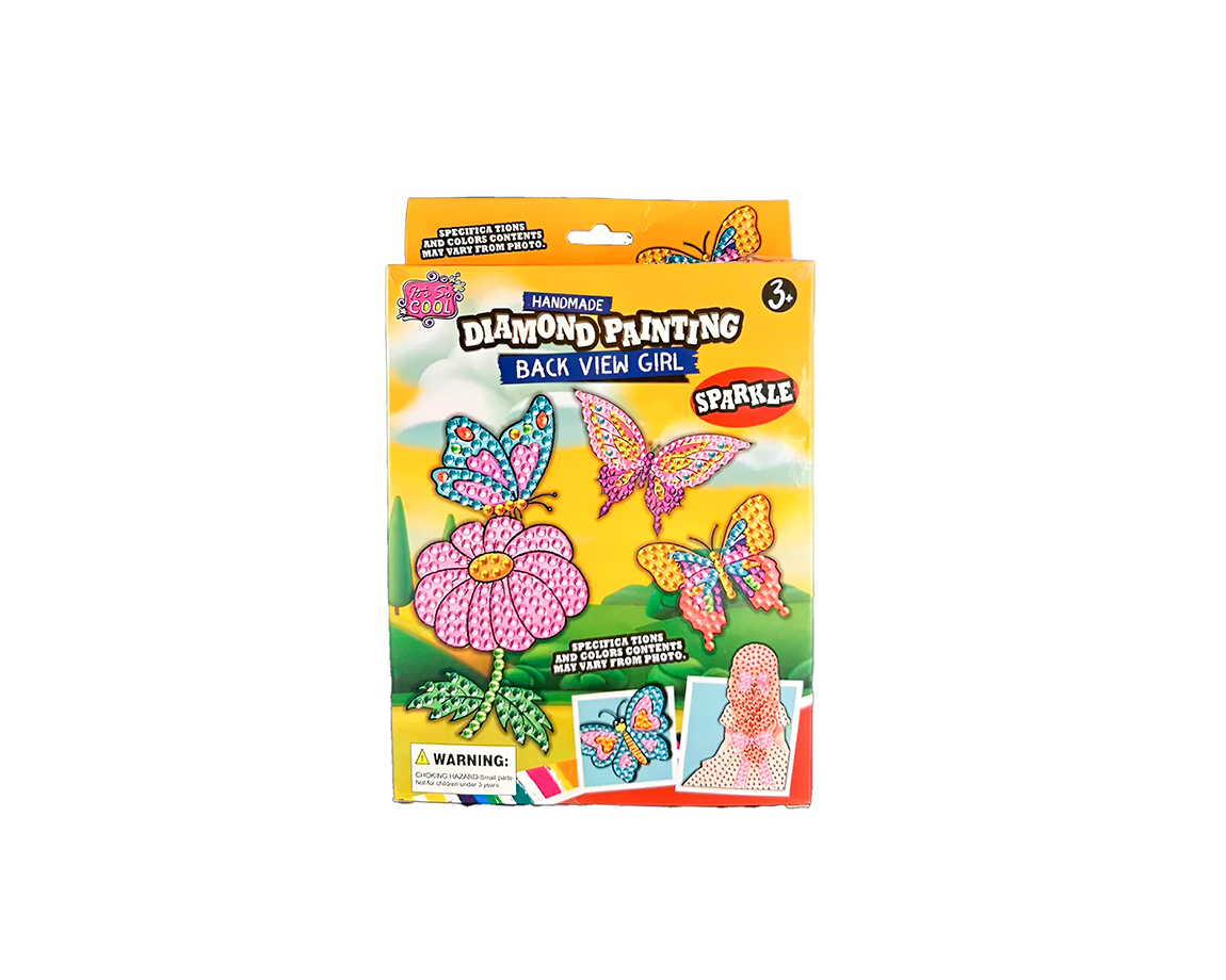 JUGUETE JULIANA SIS0005 DIAMOND PAINTING MARIPOSAS