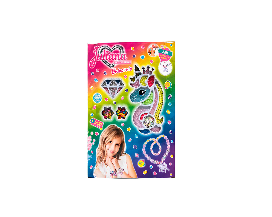 JUGUETE JULIANA JUL0158 SET DE BIJOU UNICORNIO EXTRA GRANDE