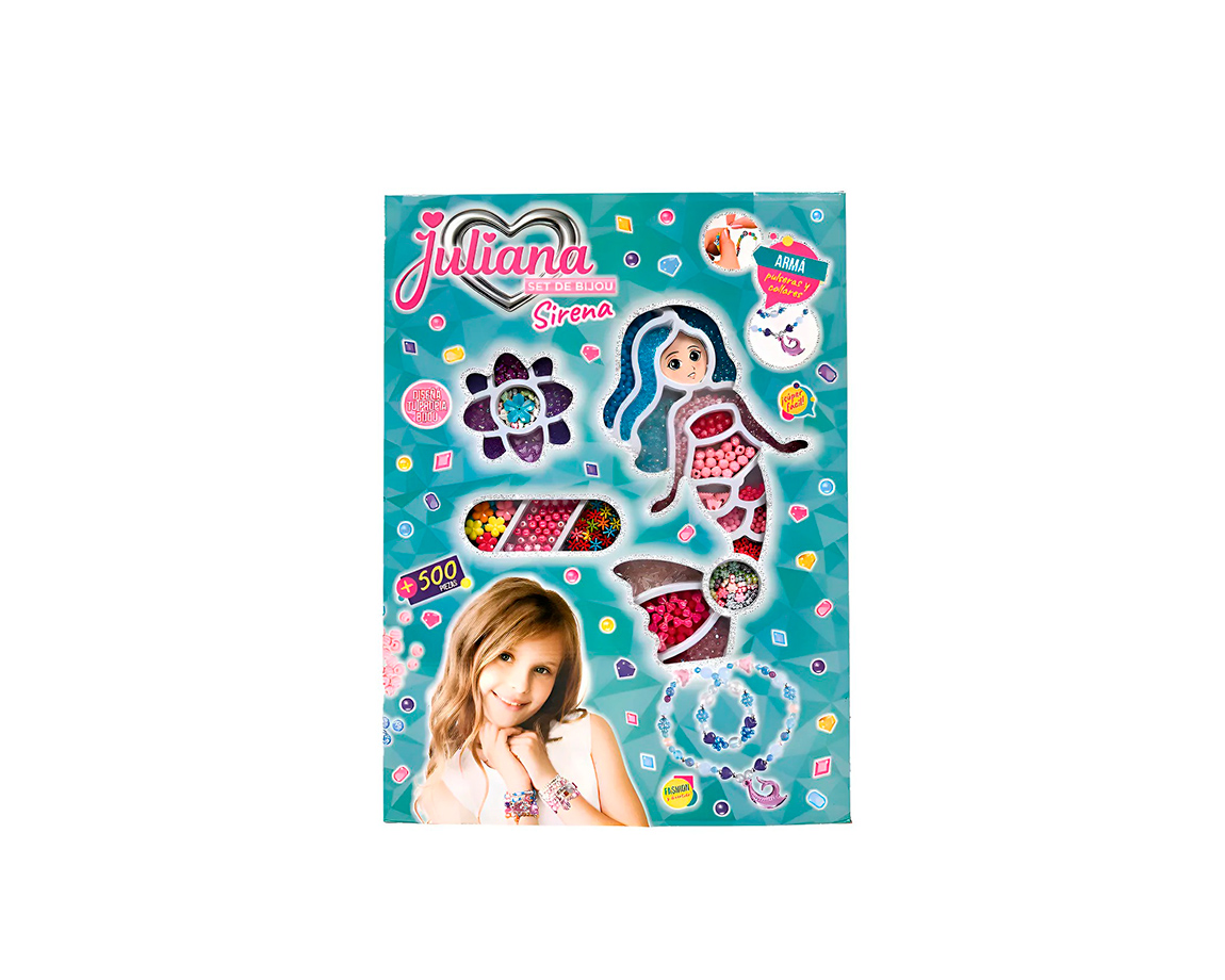 JUGUETE JULIANA JUL0160 SET DE BIJOU SIRENA EXTRA GRANDE