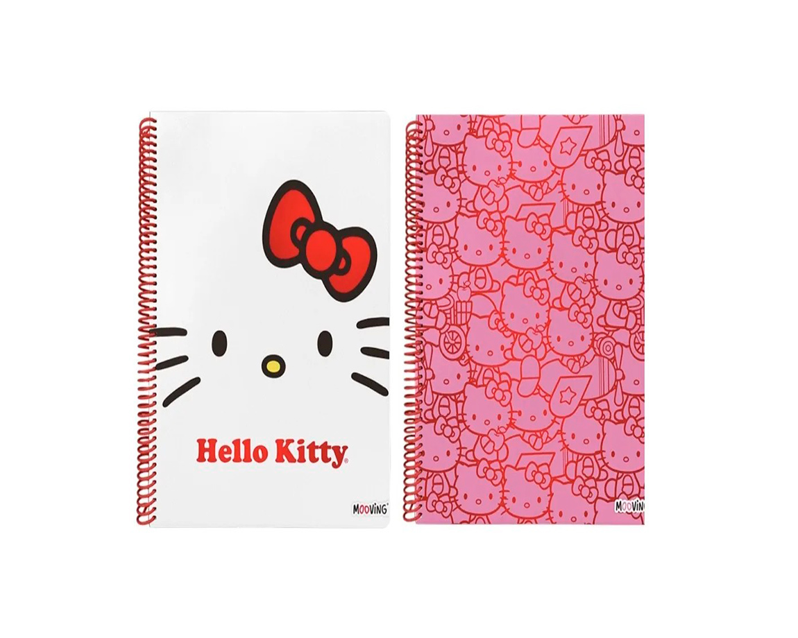 CUADERNO MOOVING 1202165 16X21 T/F ABROCH 48 HJS HELLO KITTY