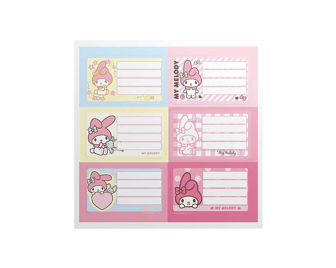 ETIQUETAS MOOVING 1301261 BL x 12 ETIQ MY MELODY