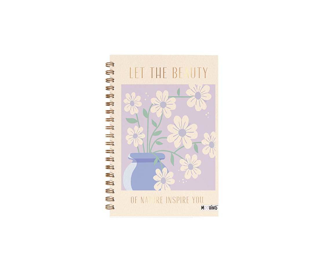 CUADERNO MOOVING 1205241 16X21 ESPIR T/D 80 HJS GARDEN