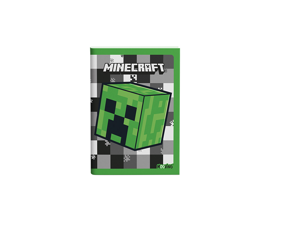 CUADERNO MOOVING 1202248 16X21 T/F ABROCHA 48 HJS MINECRAFT