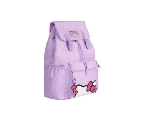 MOCHILA MOOVING 1641126 HELLO KITTY LILA 18P