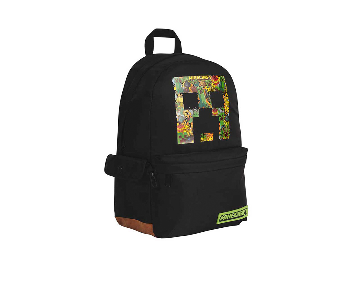 MOCHILA MOOVING 1636226 MINECRAFT BOOM 18P