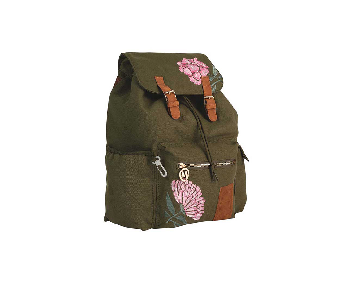 MOCHILA MOOVING 1601726 GARDEN 16P