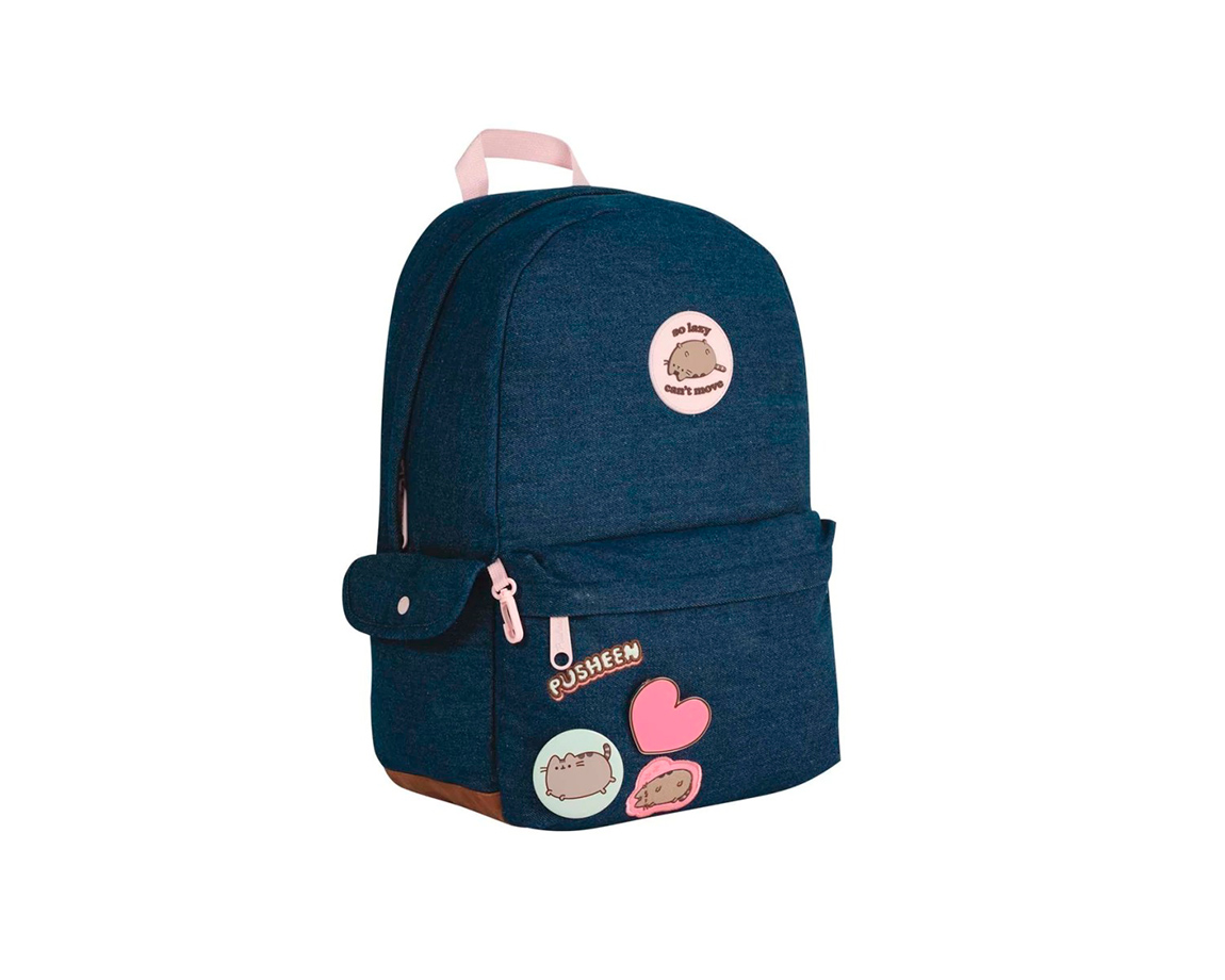 MOCHILA MOOVING 1626126 PUSHEEN JEAN 18P