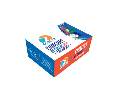 CHINCHES EZCO COLOR CAJAx 50 U.