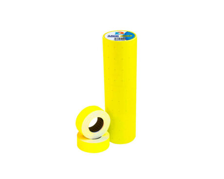 ETIQUETAS EZCO ROLLO 6/8 DIG. FLUO AMARILLO