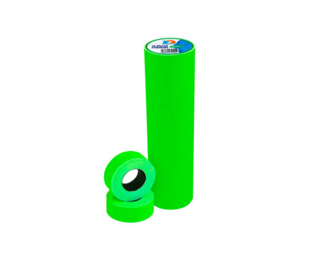 ETIQUETAS EZCO ROLLO 6/8 DIG. FLUO VERDE