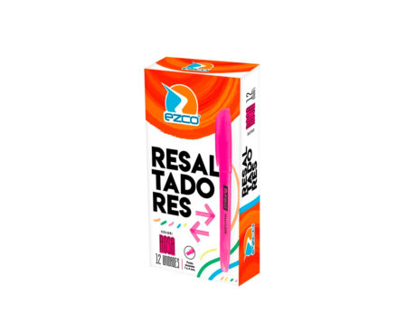 RESALTADOR EZCO T. LAPIZ ROSA