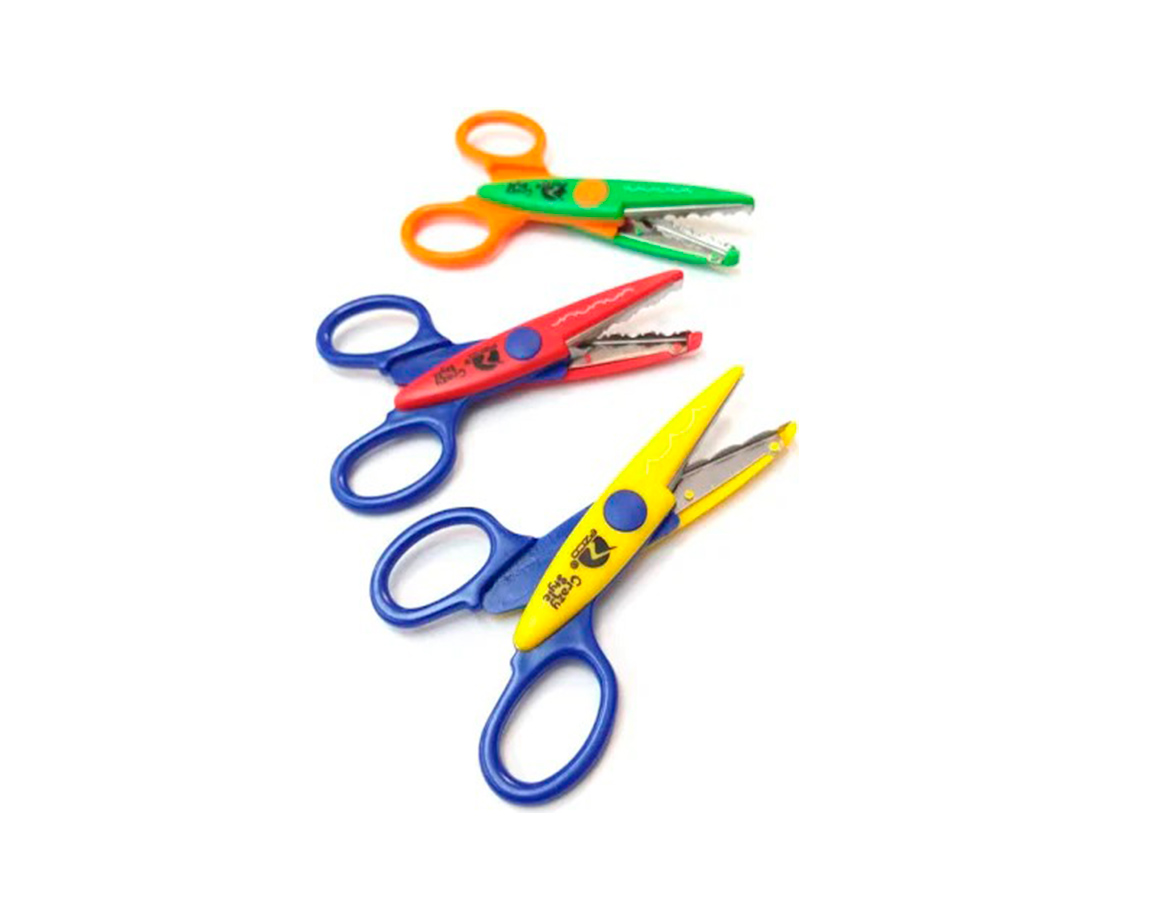 TIJERA EZCO CRAFT STYLE C/FORMAS 13.5CM