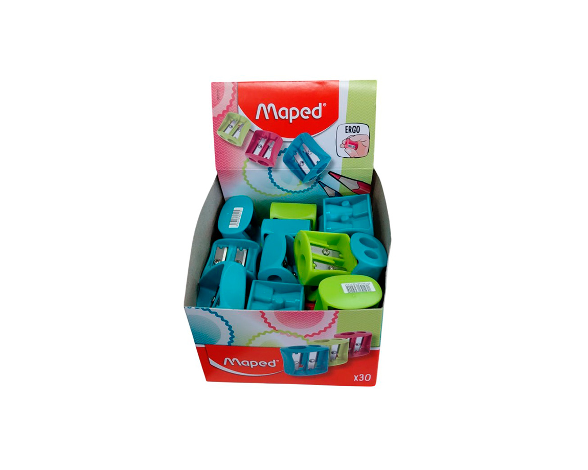 SACAPUNTAS PLAST. MAPED 62511 VIVO 2 ORIF. ERGO